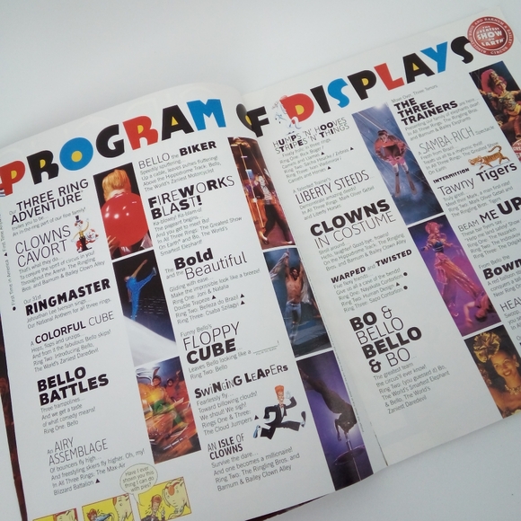 Vintage 2001 Ringling Bros. Barnum & Bailey Souvenir Program 131st Circus - Picture 8 of 11